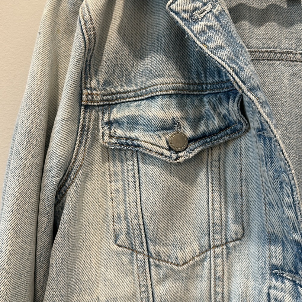 Women’s Hudson Jean Jacket Size Medium Layers Outerwear Denim Rodeo Western - Picture 3 of 9